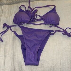 Purple Bikini Set